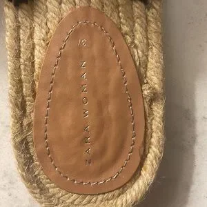 Zara Shoes Zara Women Leather Raffia Mules Size Poshmark